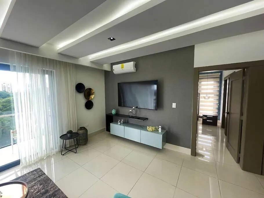 Soha Panorama B13 King Bed High Floor Balcony View Appartement Santiago De Los Caballeros 0*,